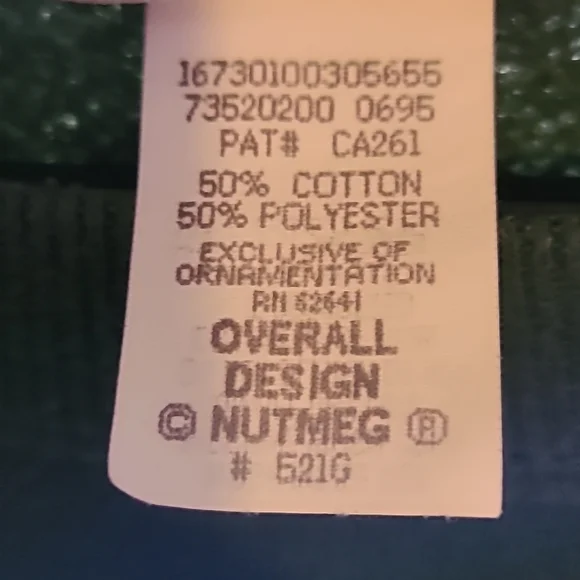 Vintage Nutmeg Mills Deer sweatshirt Large Made in USA - Picture 5 of 6